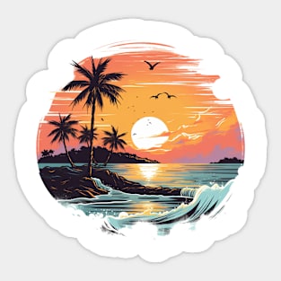 Beach Sticker